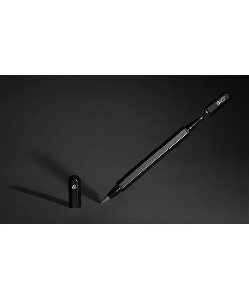 Aluminieva-himikalka p611.25 5 Премиум химикалка от рециклиран алуминий с два функционални края