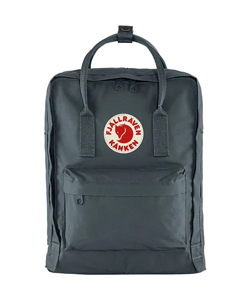 Ranica-za-laptop F23524 2 Изглед отпред на Fjällräven Kånken с преден джоб и лого с полярна лисица