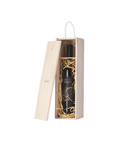 Dyrvena-Kutiq 261329 2 WineWood дървена кутия за бутилка вино 0,75 л