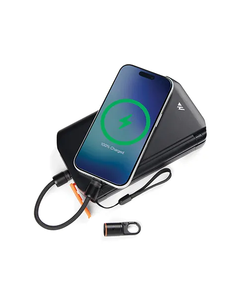 USB Kabel nd430.12 1 Nordic Drift Everest USB-C кабел с карабинер, поставен до смартфон