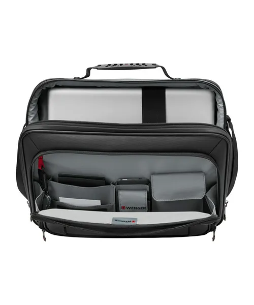 kufar-za-laptop wr600646 5 Отворена бизнес чанта Wenger Insight с организирани отделения