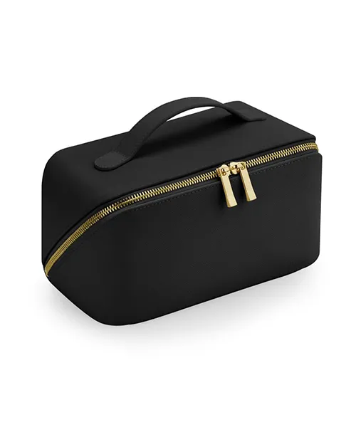 kozmetichna-chanta BG 762 3 Несесер за аксесоари Boutique BagBase в черен цвят със златен цип