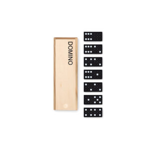 DOMINO in wooden box - Image 3