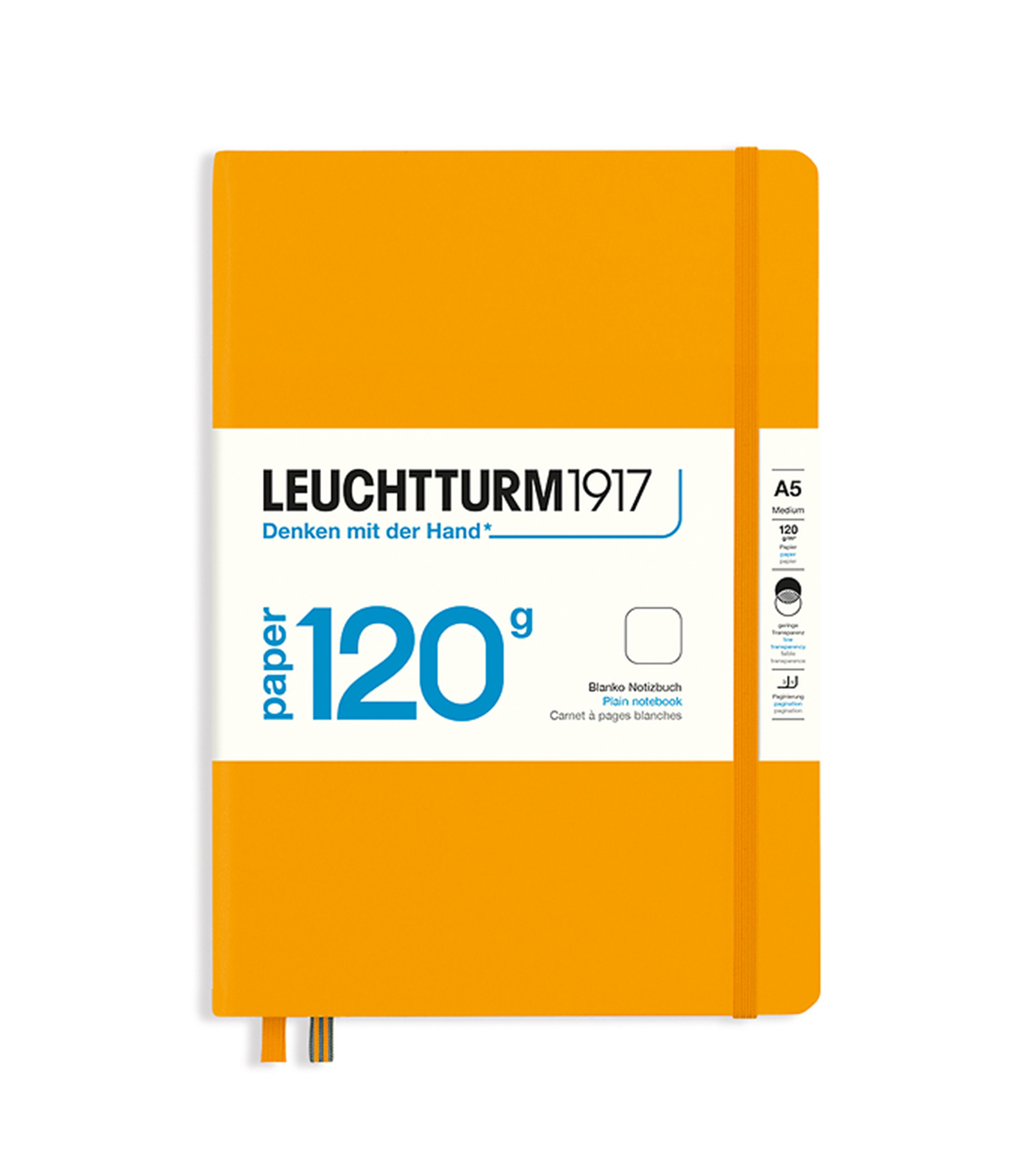 notebook-medium-a5-edition-120-hardcover-203-numbered-pages-rising-sun-plain