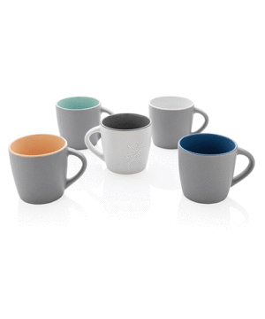 Ceramic mug with coloured inner - Image 5