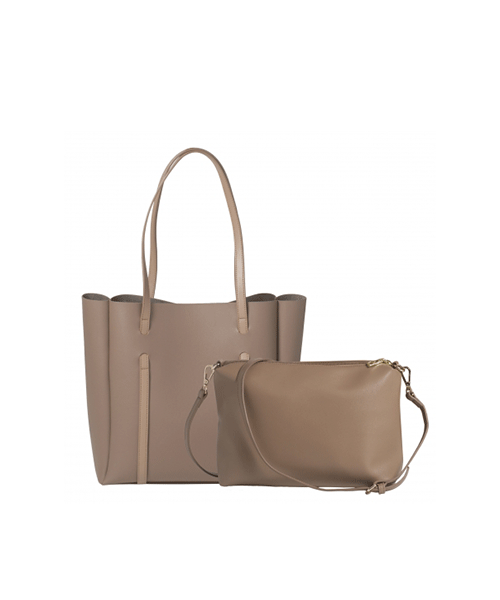 Sac shopping montmartre taupe cacharel new arrivals