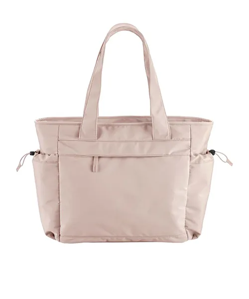 Sportna-chanta QS 303 7 Голяма градска чанта за лаптоп Quadra Studio в цвят Fresh Pink с преден джоб и странични отделения.