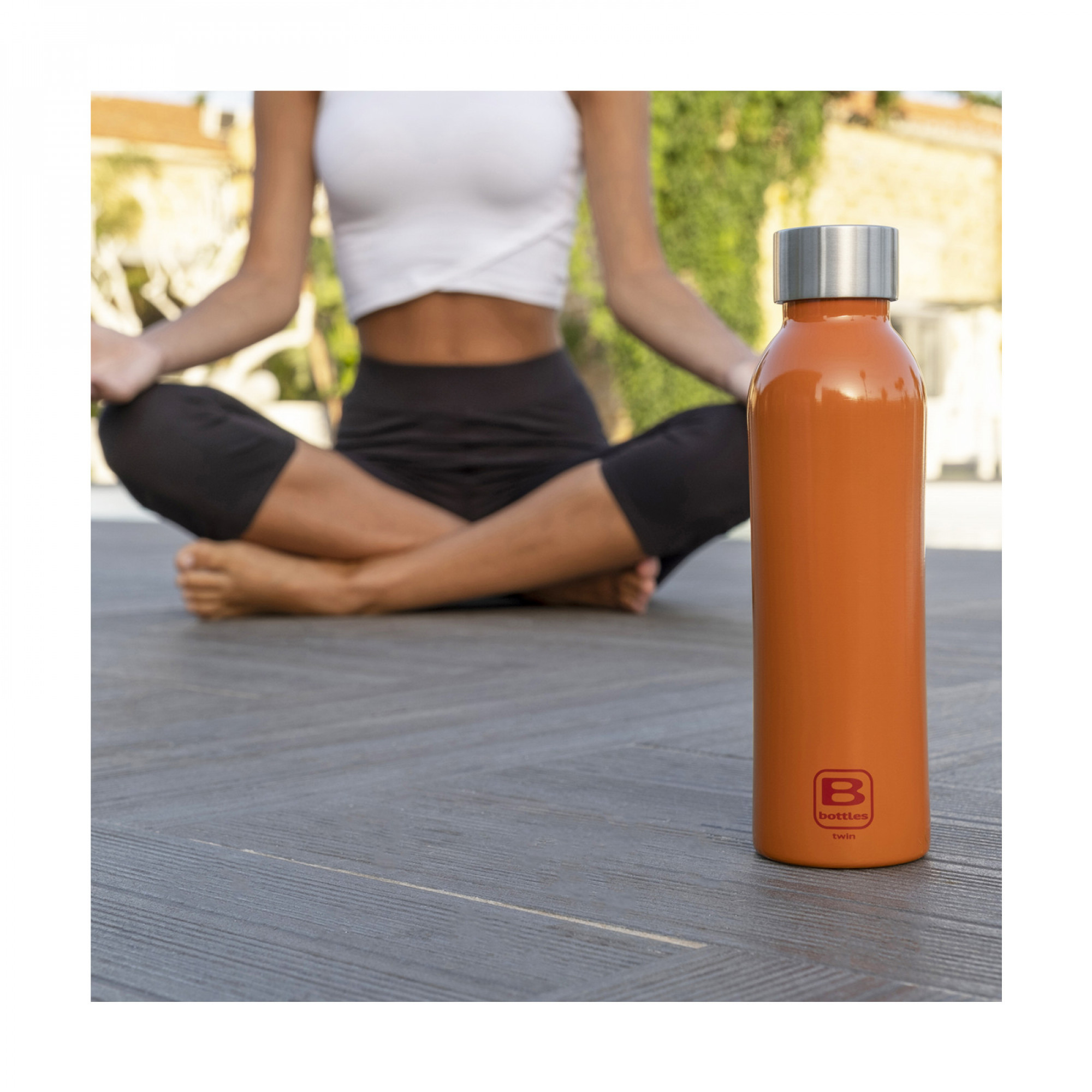 Премиум бутилка BB Bottles TWIN Orange с изискан дизайн