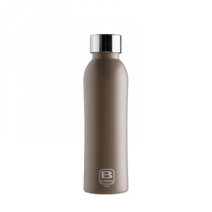 B Bottles Bark Sand розово-кафява бутилка с елегантен цилиндричен силует