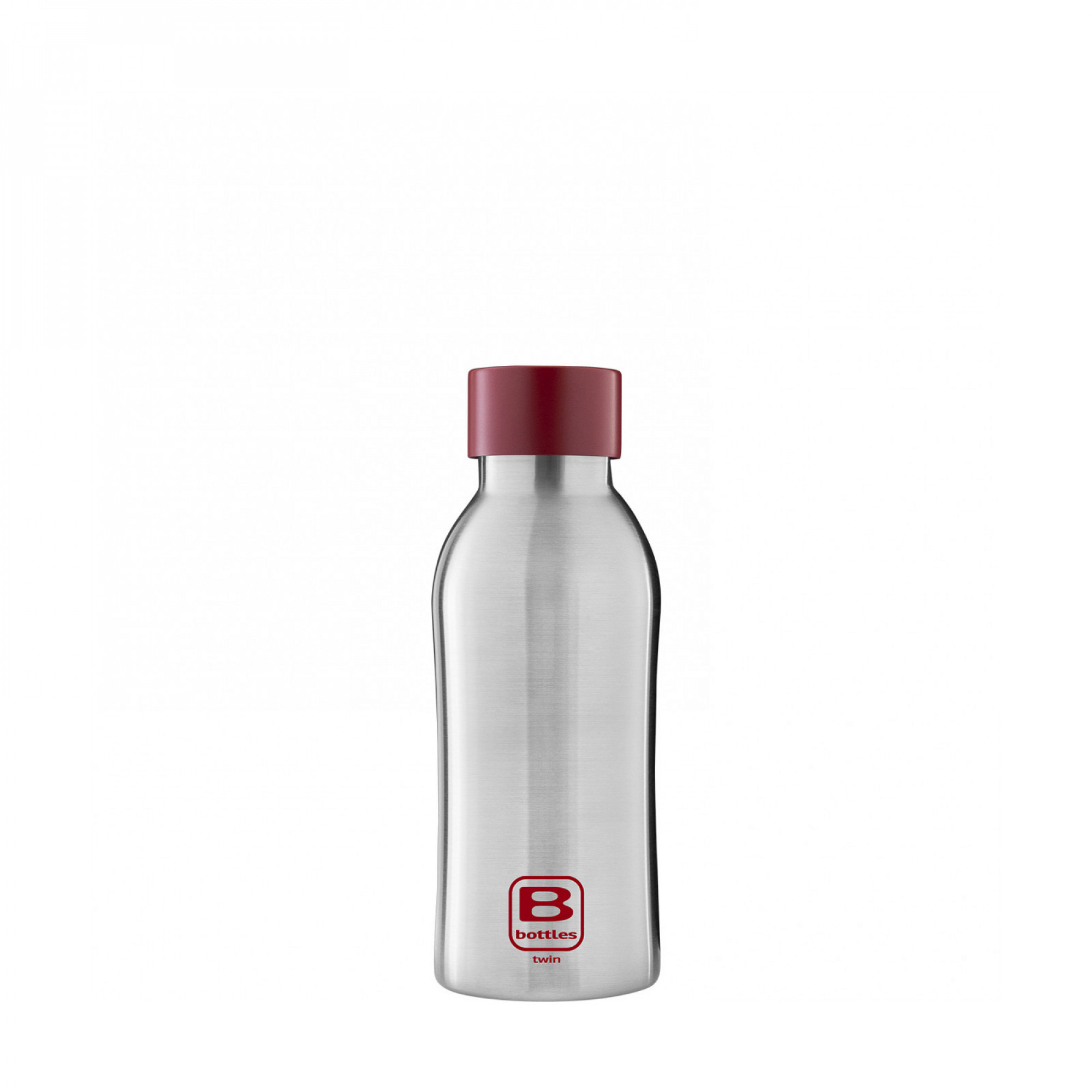 B Bottles Twin Steel & Red