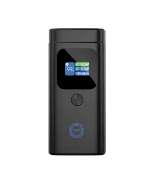 Преносима батерия Urban Vitamin Sunnyvale 15 000 mAh с цветен TFT дисплей, показващ капацитет и скорост на зареждане