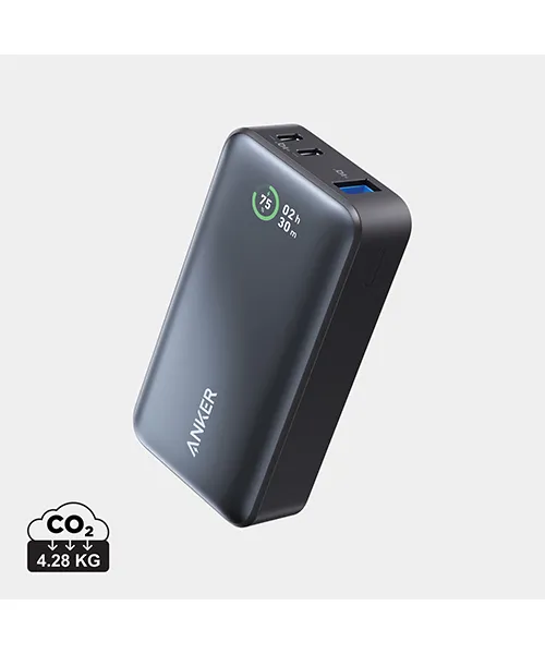 Преносима батерия_ Anker USB-C към USB-C PowerCore 10 000 mAh външна батерия в черен цвят