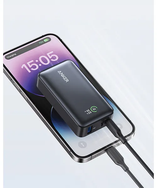 Преносима батерия__10 USB-C Powerbank Anker PowerCore 10 000 mAh, подходящ за лаптопи и таблети