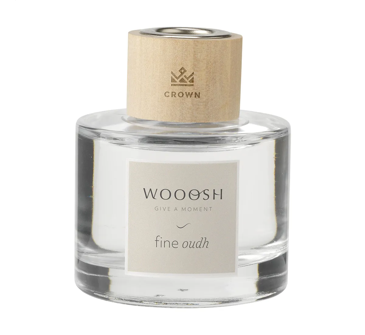 Ароматизатор 179601c Стъкленият флакон подчертава изтънчения дизайн на ароматните пръчици.