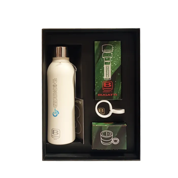 Бутилка Бугати_11 Термо бутилка Bugatti B Bottles с включен Sport Lid Kit и силиконова сламка.