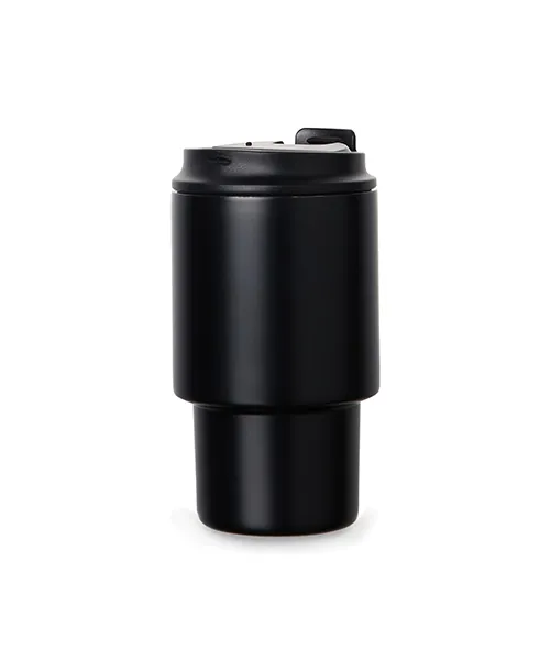 Метална чаша 1 Компактна чаша за напитки със заоблени ръбове и минималистичен дизайн