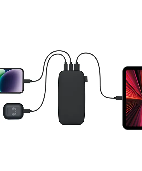 Батерия _3 Преносима батерия 24000 mAh с три порта за едновременно зареждане на устройства