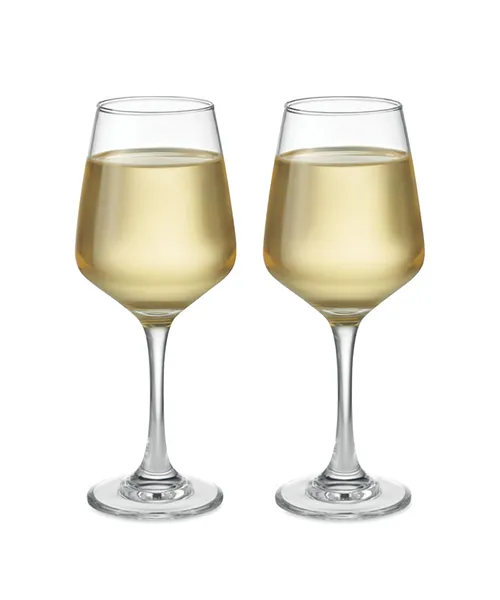 Chashi Za Vino mo6643 (5) Прозрачни чаши за вино в комплект от две