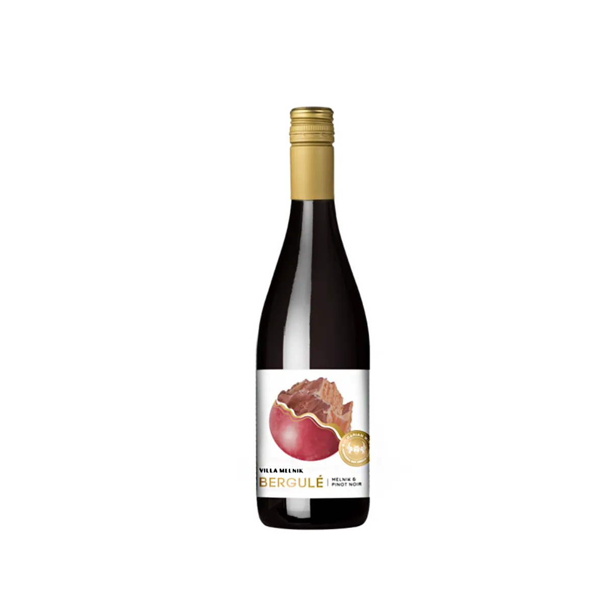 Vino 1 рандиран комплект с вино и дървена кутия